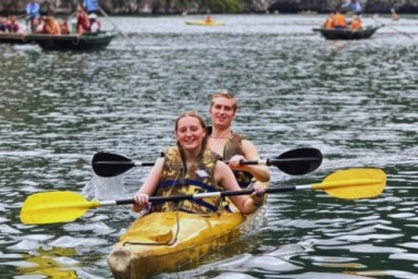 Lan Ha bay - Dark and Bright Cave - Halong Bay – Hanoi (B, Br)